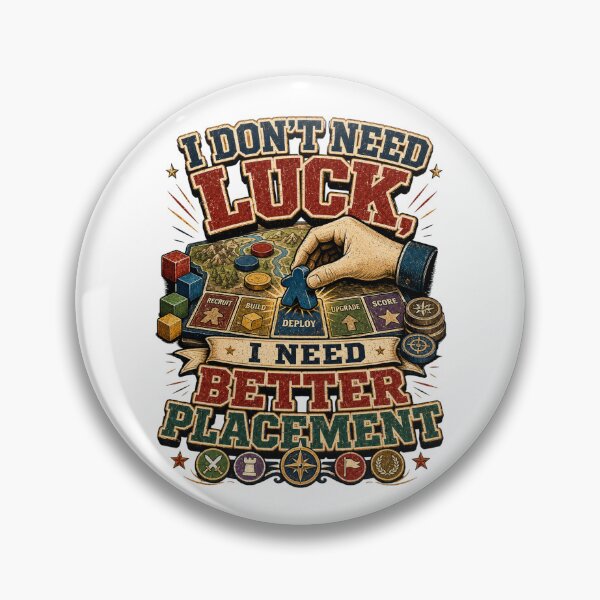 Item preview, Worker Placement Luck designed and sold by Drunken Meeple.