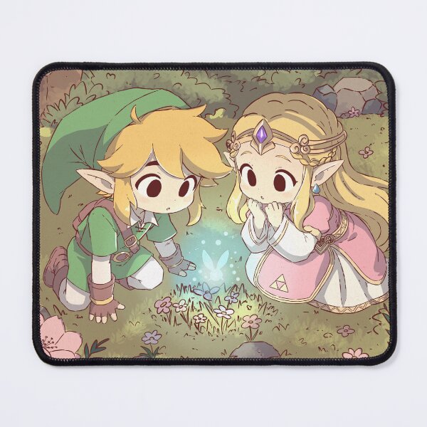 Item preview, Little Elves in the forest with a Fairy designed and sold by BrushBansheeStore.