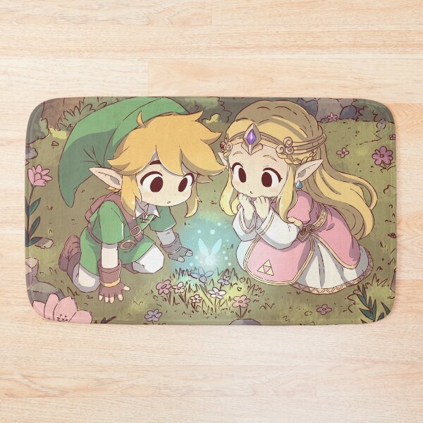 Item preview, Little Elves in the forest with a Fairy designed and sold by BrushBansheeStore.