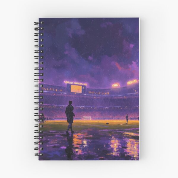 Item preview, Rainy Soccer Stadium designed and sold by Mary Spencer.
