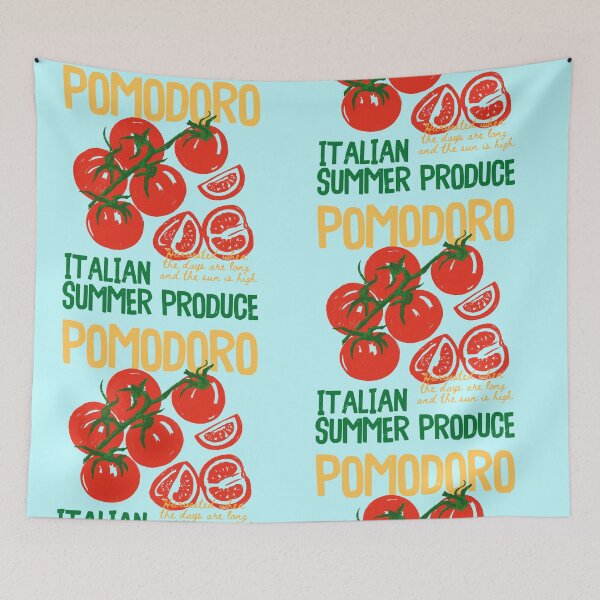 Item preview, Pomodoro Italiano – Summer Tomatoes Harvested Under the Italian Sun designed and sold by EmeraldeaArt.