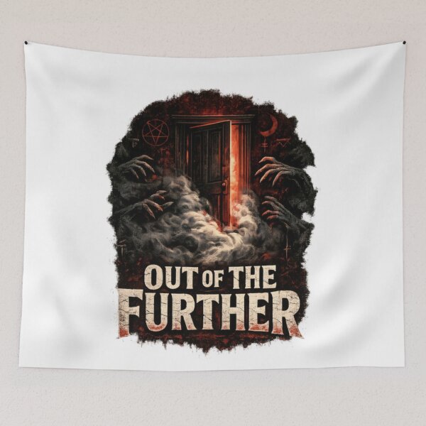 Item preview, Out Of The Further – Dark Horror Doorway designed and sold by CatLovers Studio.
