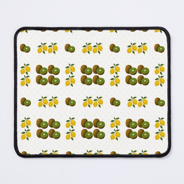 Item preview, kiwi and lemons on a background of hearts designed and sold by La-Bogi.
