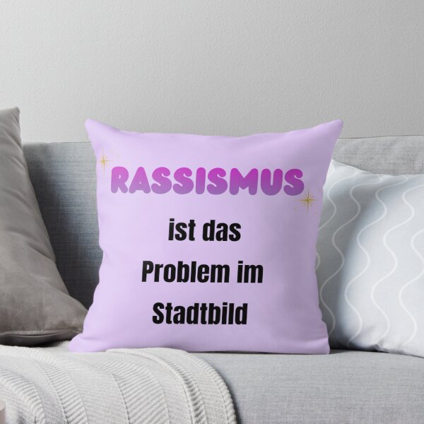 Item preview, "Racism is the problem" Design - Against Nazis - Left-wing Antifa 161 designed and sold by Sticks-Like-Gum.