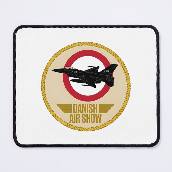 Item preview, Danish Air Show F-16 Commemorative Patch designed and sold by CharlieDesings.