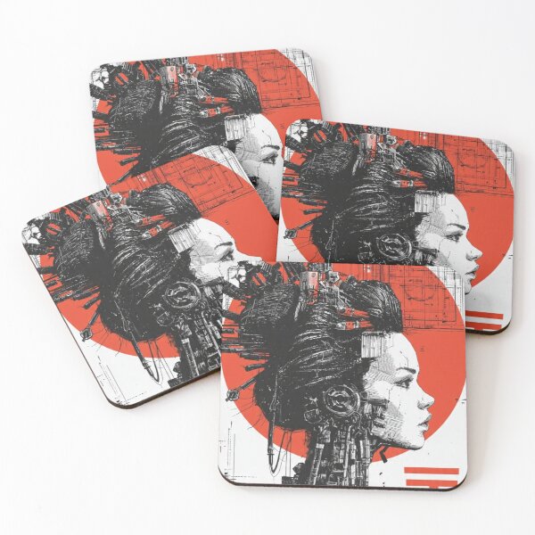 Item preview, Cyberpunk Geisha | Japan Aesthetic designed and sold by Late Theory.
