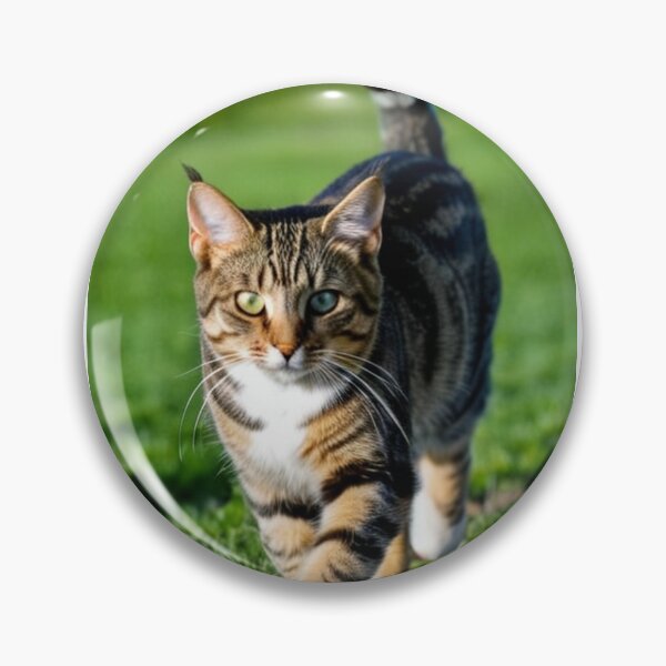 Item preview, Animals - Tabby Cat with Intense Gaze, Walk in Nature designed and sold by DoodyPets.