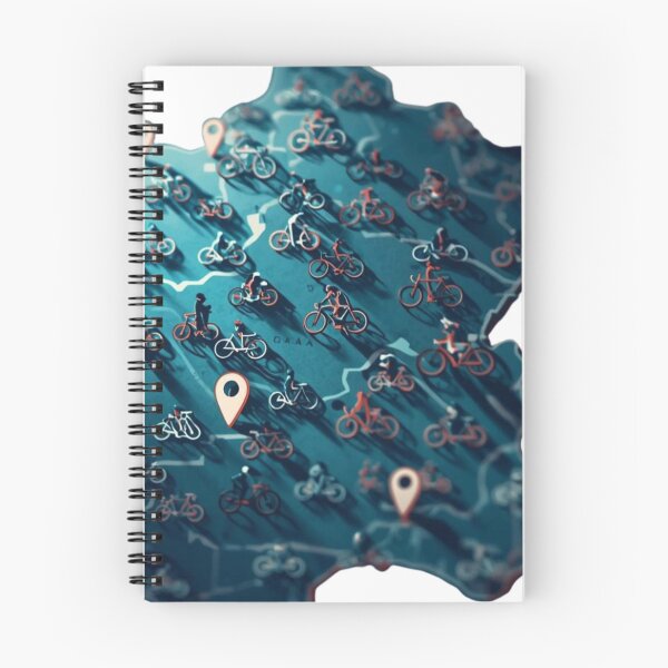 Item preview, Le Tour De France Map Gift Aesthetic designed and sold by StylePrynt.