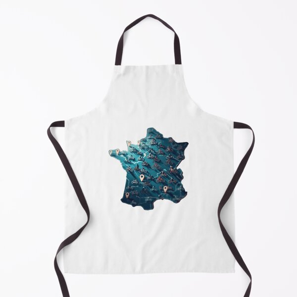 Item preview, Le Tour De France Map Gift Aesthetic designed and sold by StylePrynt.