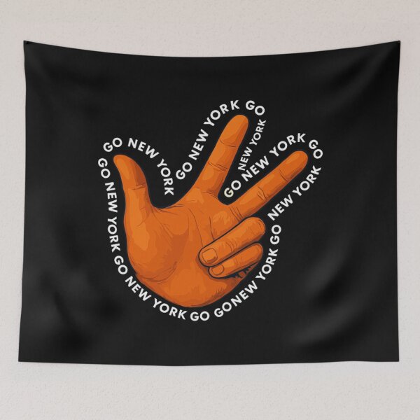 Item preview, Go New York Go Knicks Basketball Fan Retro Classic T-Shirt designed and sold by Brokentemple.