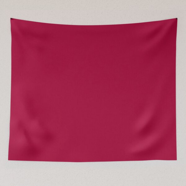 Item preview, Hot Lava Pink Plain Solid Color designed and sold by Jeallan Designs.