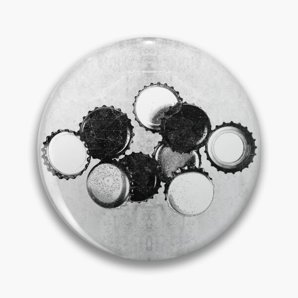 Item preview, Scattered Bottle Caps Dark Bar Aftermath Drink Culture Art designed and sold by Ghoul Enterprises.