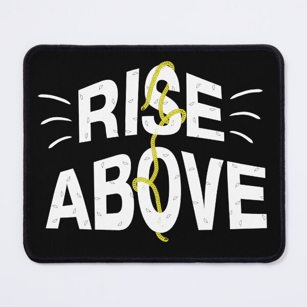 Item preview, Rise Above Grunge Streetwear Chain Graphic in white colour designed and sold by Kitishop.