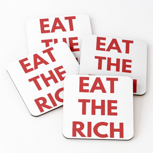 Item preview, "Eat The Rich" - Antifa - Communism - 161 - AFA - Solos designed and sold by Sticks-Like-Gum.