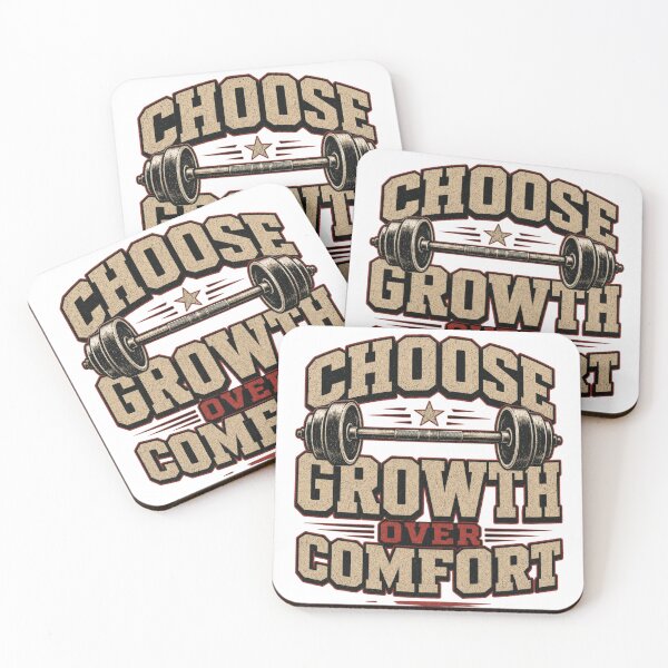 Item preview, choose growth over comfort | gym shirt designed and sold by tori-isCreating.