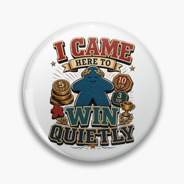 Item preview, Win the Game Quietly designed and sold by Drunken Meeple.