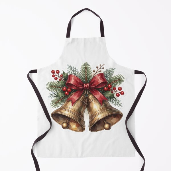 Item preview, Christmas Bells Sticker | Holiday Ribbon Decor designed and sold by AillustriaAK.