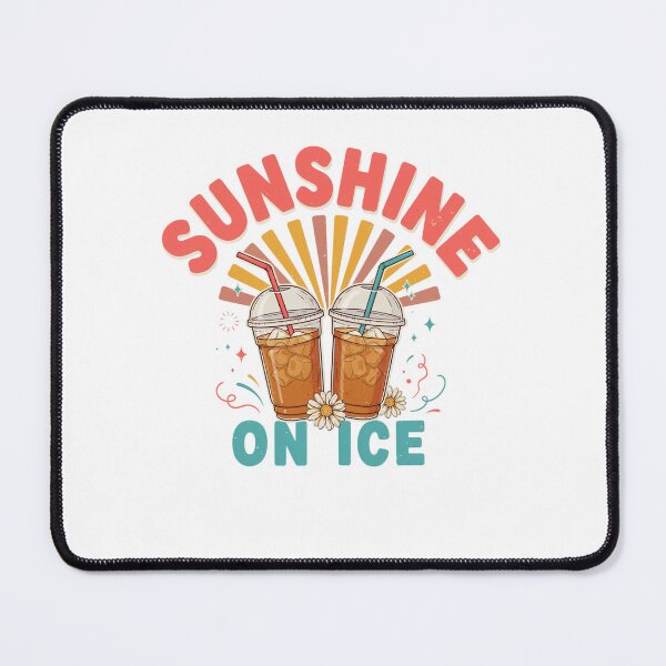 Item preview, Iced coffee and sun - Coffee and sunshine - Coffee lover - Trendy summer - Summer graphic - Sunshine Vacation - Summer vibes - Summer travel - Iced coffee season designed and sold by JansenGS.