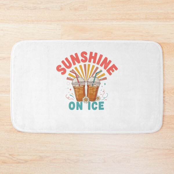 Item preview, Iced coffee and sun - Coffee and sunshine - Coffee lover -  Trendy summer - Summer graphic - Sunshine Vacation - Summer vibes - Summer travel - Iced coffee season designed and sold by JansenGS.