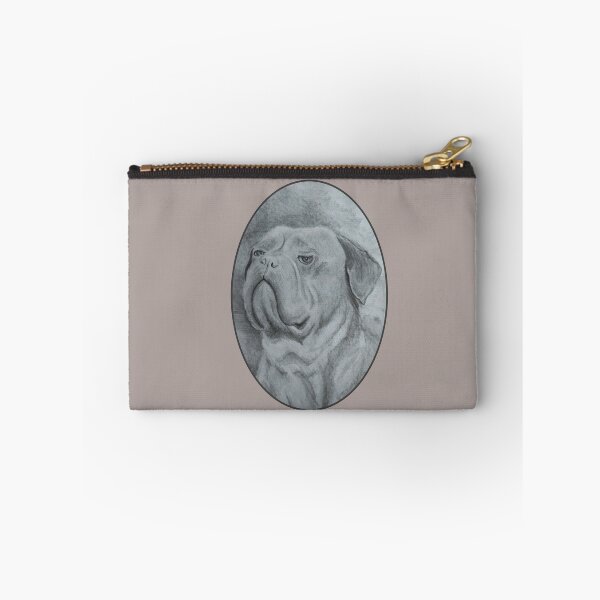 Item preview, Dog Pencil Sketch Portrait (Dogue de Bordeaux) designed and sold by Sky-99.