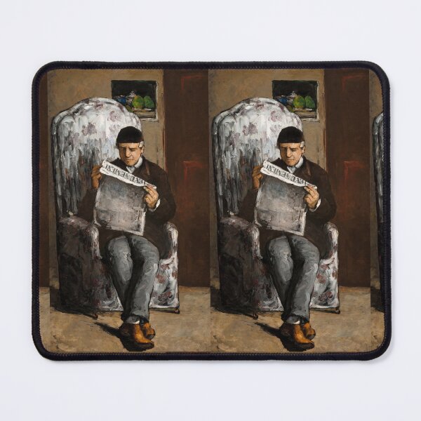Item preview, The Artist's Father Reading a Newspaper designed and sold by artofuniverse.