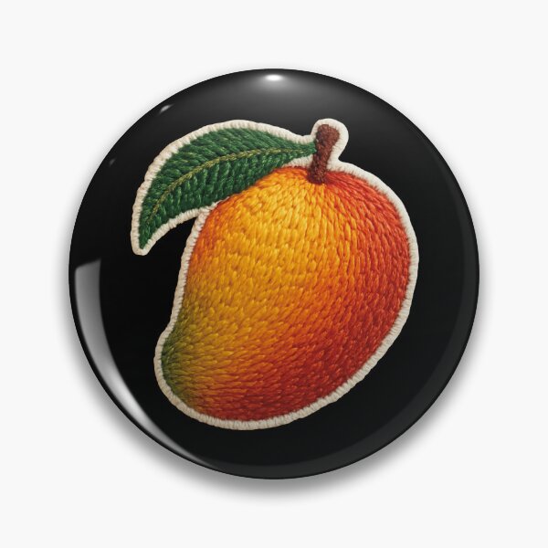 Item preview, Mango iron on patch designed and sold by giantbananas.