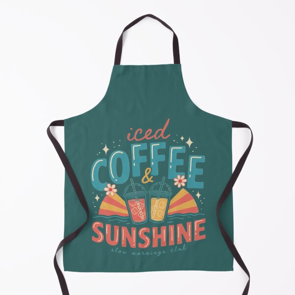 Item preview, Iced coffee and sun - Coffee and sunshine - Coffee lover - Trendy summer - Summer graphic - Sunshine Vacation - Summer vibes - Summer travel - Iced coffee season designed and sold by JansenGS.