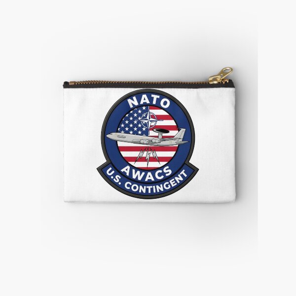 Item preview, NATO AWACS U.S. Contingent Military Patch designed and sold by CharlieDesings.