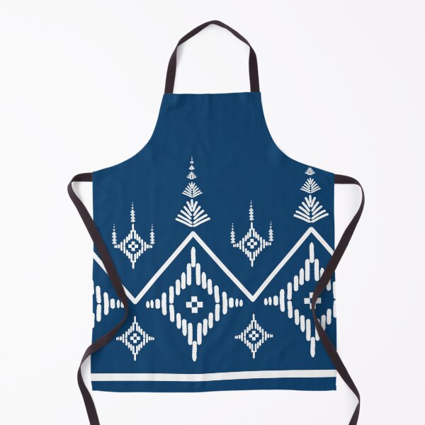Item preview, Navy Blue Thai Traditional Pattern designed and sold by sunsmilestudio.