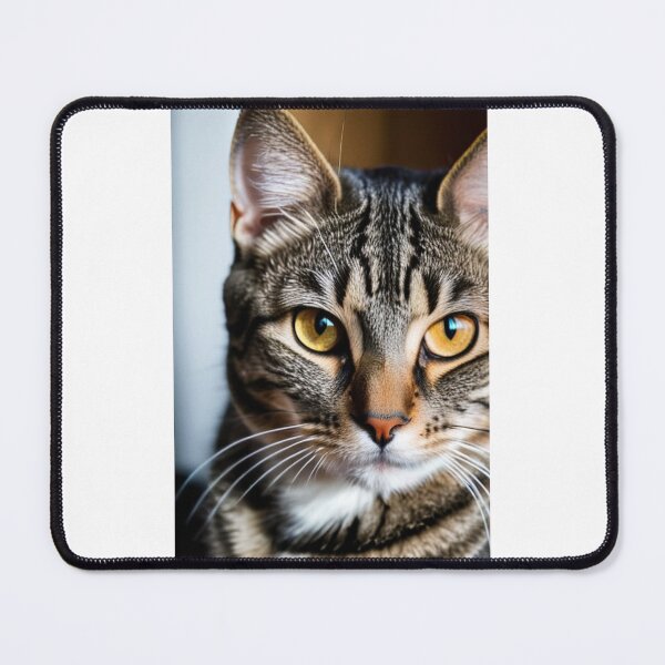 Item preview, Animals - Tabby Cat, Amber-Eyed Portrait designed and sold by DoodyPets.