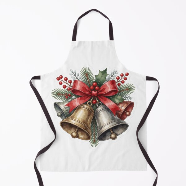 Item preview, Christmas Bells Sticker | Holiday Ribbon Decor designed and sold by AillustriaAK.