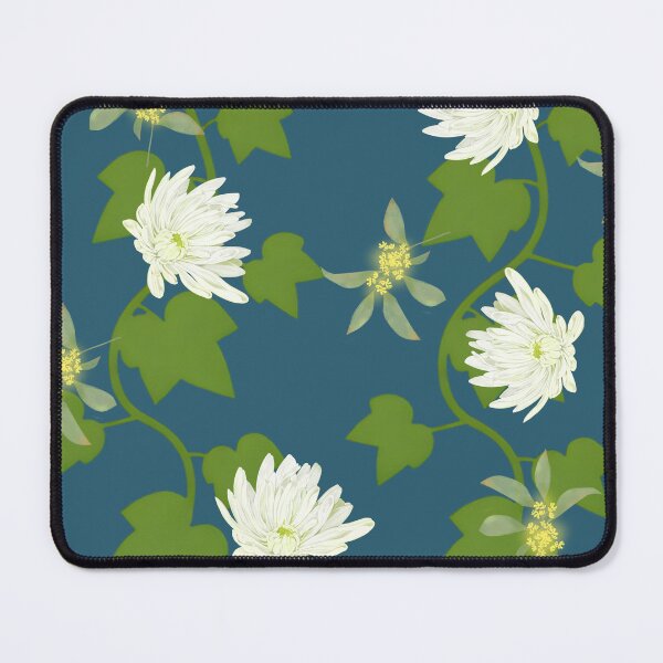 Item preview, white flowers with vine designed and sold by Sage2026.