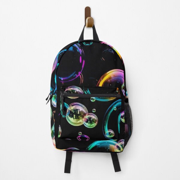 Item preview, Glowing Vibrant Colorful Soap Bubbles Aesthetic Art designed and sold by Core design hub .