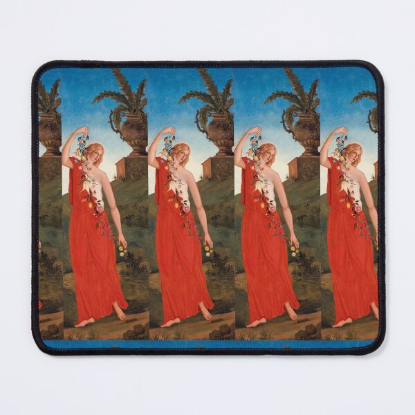 Item preview, Allegory of Spring Woman in Red designed and sold by artofuniverse.