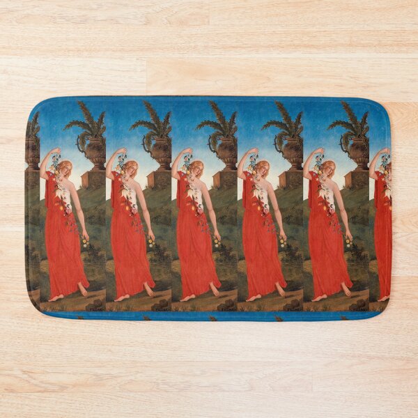 Item preview, Allegory of Spring Woman in Red designed and sold by artofuniverse.