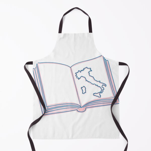 Item preview, Italian Boot Map on Open Book – Simple Line Art for Italy Lovers designed and sold by EmeraldeaArt.