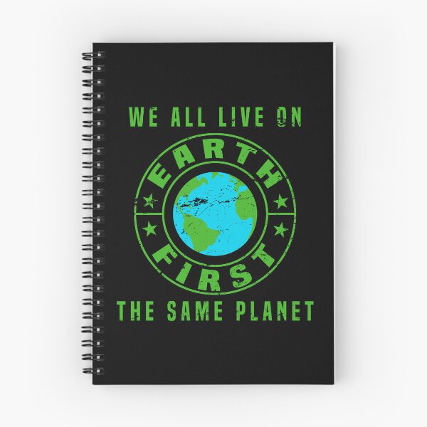 Item preview, Earth First No Human Is Illegal designed and sold by thepixelgarden.