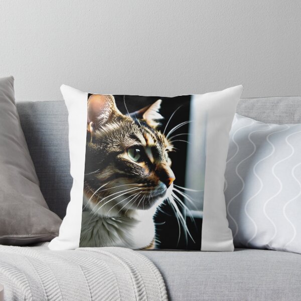 Item preview, Animals - Tabby Cat, Feline Portrait with an Intense Gaze designed and sold by DoodyPets.