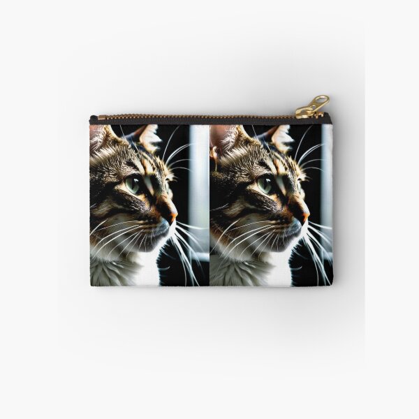 Item preview, Animals - Tabby Cat, Feline Portrait with an Intense Gaze designed and sold by DoodyPets.