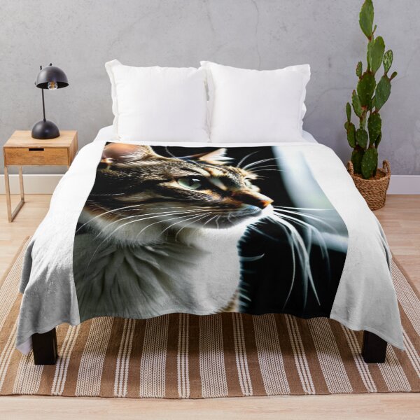 Item preview, Animals - Tabby Cat, Feline Portrait with an Intense Gaze designed and sold by DoodyPets.