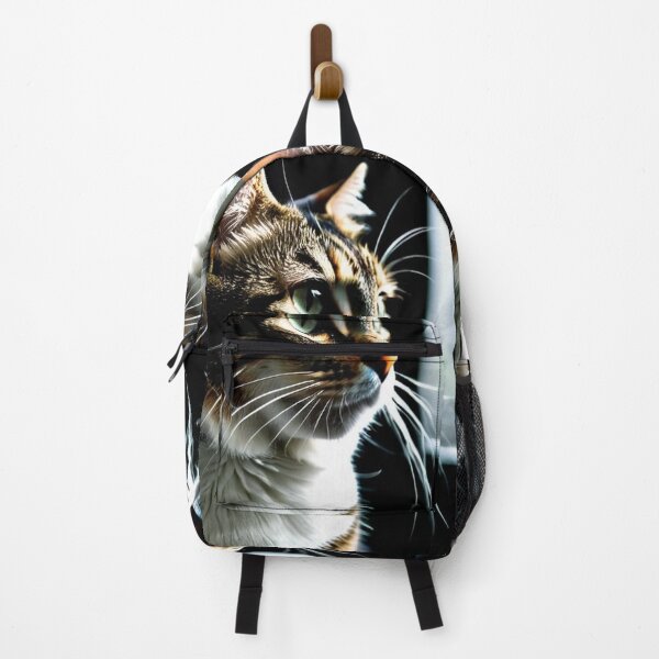Item preview, Animals - Tabby Cat, Feline Portrait with an Intense Gaze designed and sold by DoodyPets.