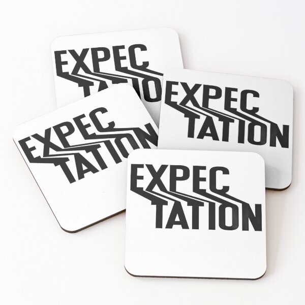 Item preview, Minimalist Expectation Typography Design designed and sold by DailyDoodlesBySumbul.
