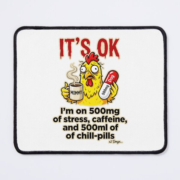 Item preview, Stressed Chicken Coffee Lover Funny Mom Life designed and sold by RamyGallery.