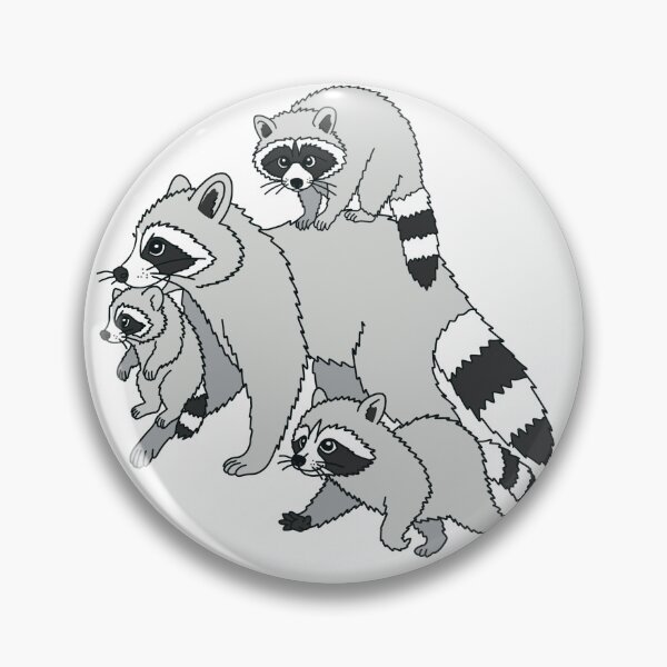 Item preview, Raccoon Fam designed and sold by boberweiser.