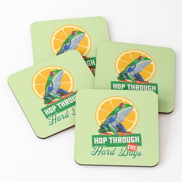 Item preview, Funny Amazon Tree Frog Orange Positive Quote designed and sold by Vac1.