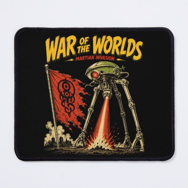 Item preview, War of the Worlds Martian Invader Art designed and sold by Retr0Tshirts.