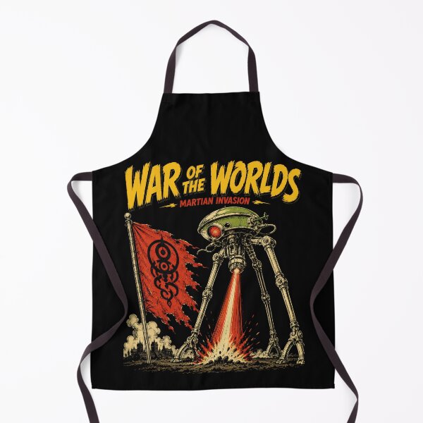 Item preview, War of the Worlds Martian Invader Art designed and sold by Retr0Tshirts.