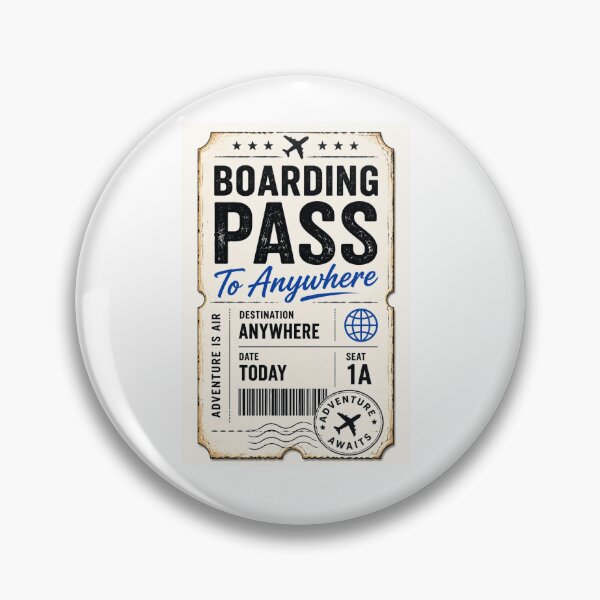 Item preview,  Boarding Pass To Anywhere designed and sold by layalistoresa.