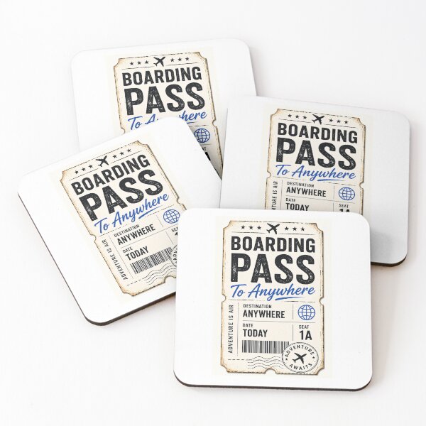 Item preview,  Boarding Pass To Anywhere designed and sold by layalistoresa.