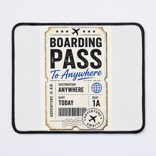 Item preview, Boarding Pass To Anywhere designed and sold by layalistoresa.